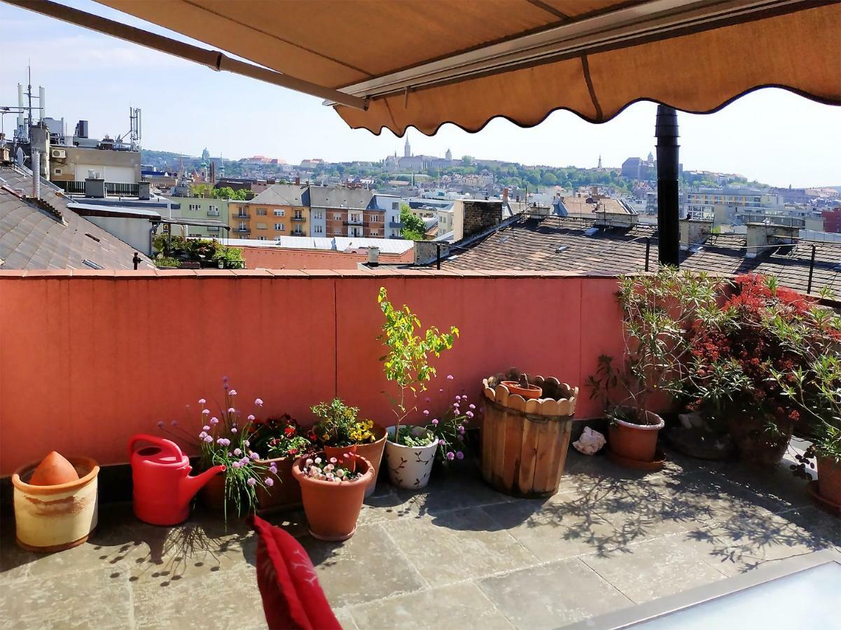 Margaret Apartment For 5 People With Panorama Terrace Budapeşte Dış mekan fotoğraf